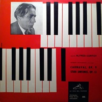 La Voce del Padrone : Cortot - Schumann Carnaval, Symphonic Etudes